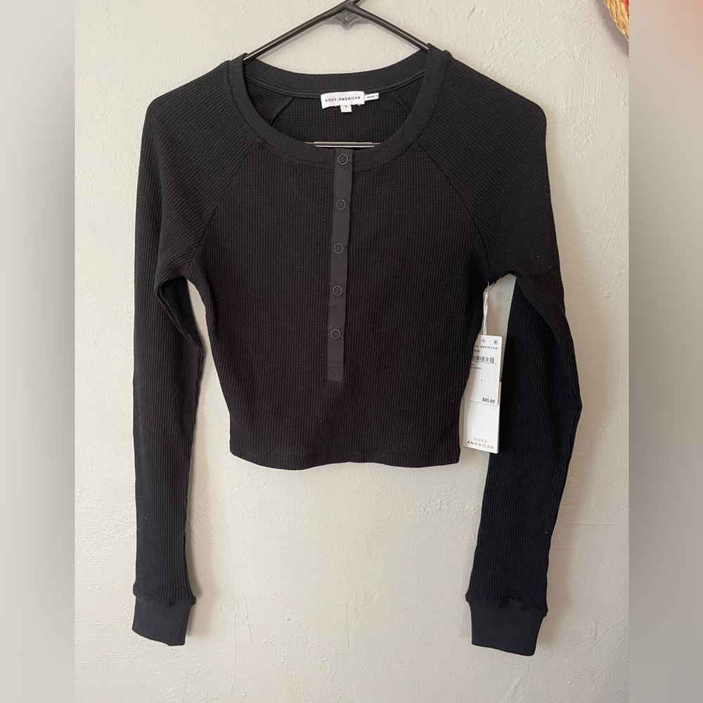 Good American Long Sleeve Top